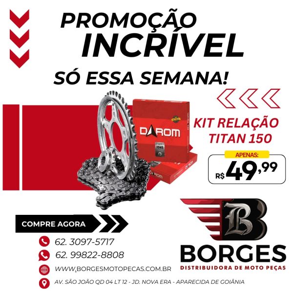 KIT Relação Titan 150